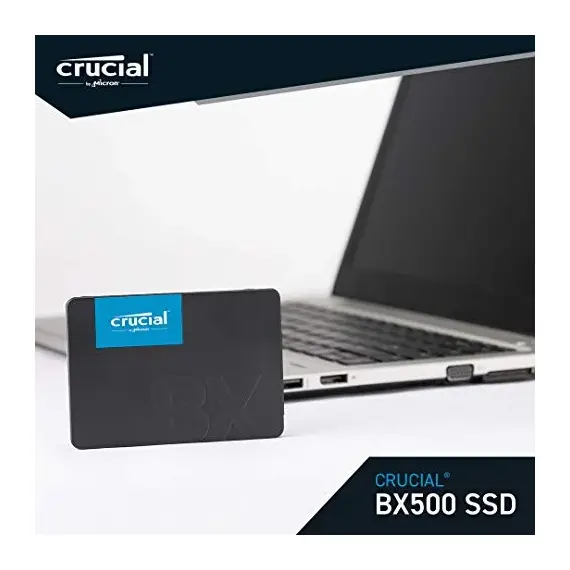 قرص صلب للتخزين BX500 من كروشال، 2.5 بوصة بسعة 1 تيرابايت، بتقنية ثلاثية الأبعاد ناند ساتا، حد أقصى يصل إلى 540 ميجابايت في الثانية، CT1000BX500SSD101 (إصدار اكرونيس): اشتري اون لاين بأفضل الاسعار في مصر - سوق.كوم الان اصبحت امازون مصر, 3 image
