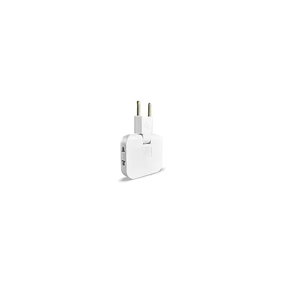 G-Power SC2311 Power Extension Socket Double Plug Adaptor with Touch Control Nightlight With 1 PD 20W,1 QC3.0 18W And Auto ID Port 12W - White, 10 image