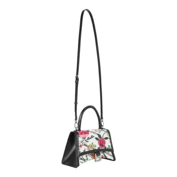 Gucci Womens  X Balenciaga Small Flora Hourglass Shoulder Bag, 3 image