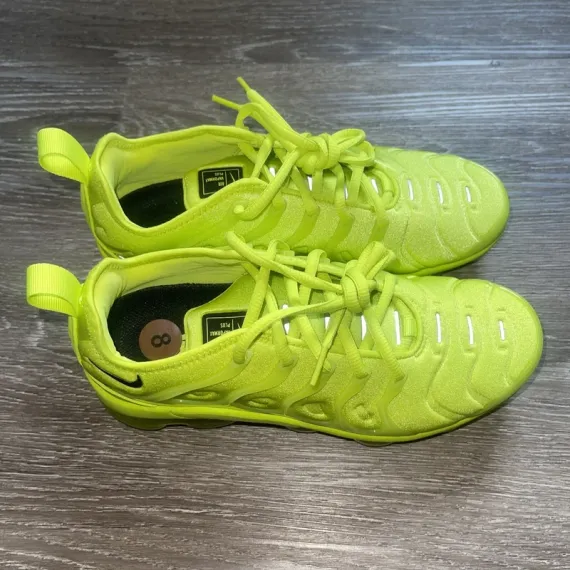 Nike VaporMax Plus Shoes Tennis Ball Neon DX1784-300 Women's Size 7/ Menâs 5.5, 4 image