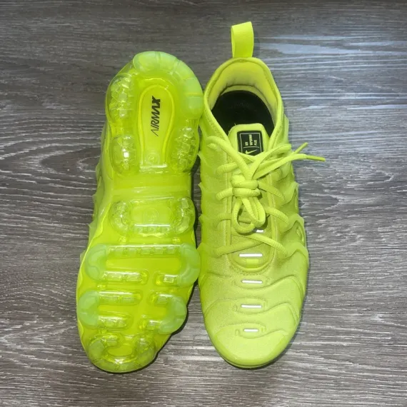 Nike VaporMax Plus Shoes Tennis Ball Neon DX1784-300 Women's Size 7/ Menâs 5.5, 5 image