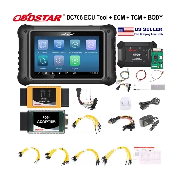 منتج OBDSTAR DC706 Full Version E-CU Tool +ECM +TCM +BODY بلس MP001 طقم & P003+ طقم, 19 image