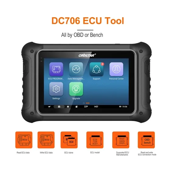 منتج OBDSTAR DC706 Full Version E-CU Tool +ECM +TCM +BODY بلس MP001 طقم & P003+ طقم, 20 image