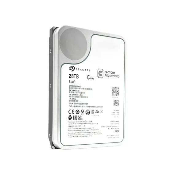 Seagate Exos X22 ST28000NM000C 28TB CMR SATA 6Gb/s 3.5" Enterprise Hard Drive, 9 image