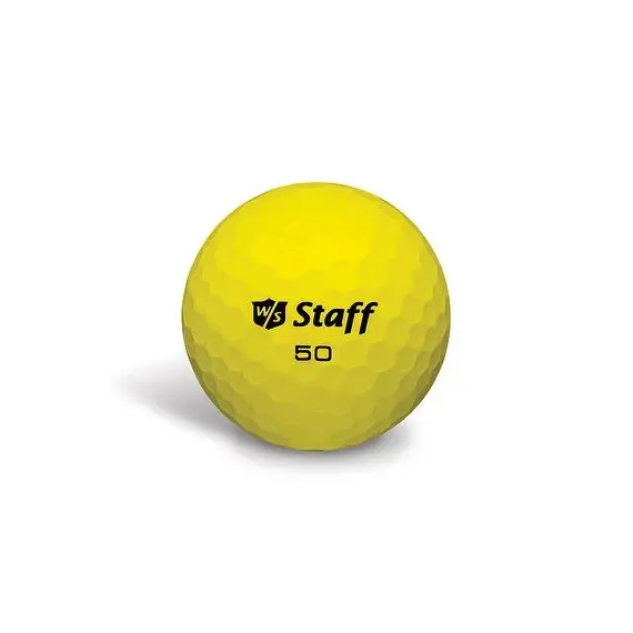 NEW Wilson Staff Fifty Elite Yellow Golf Ball, 3 image