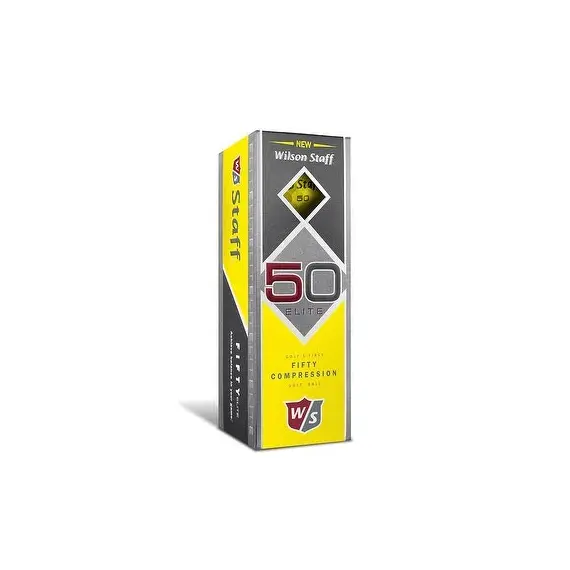 NEW Wilson Staff Fifty Elite Yellow Golf Ball, 2 image