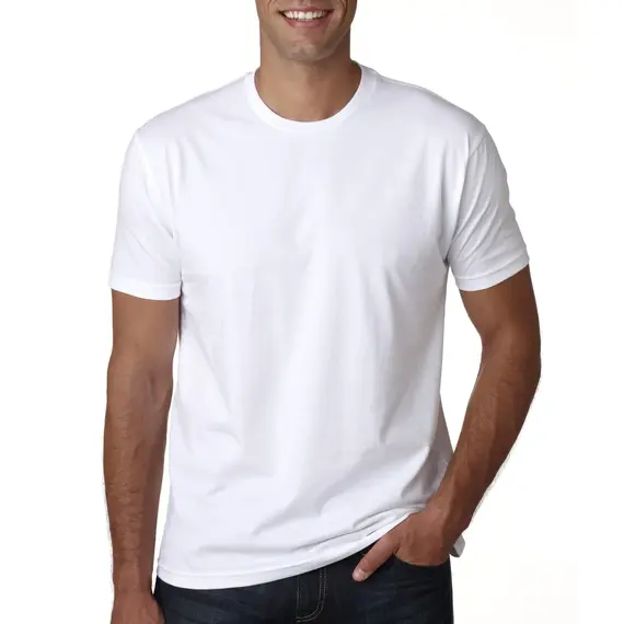 T-shirt, Color: White, Color: White, Size: Large, 2 image