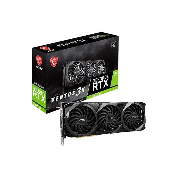 MSI Ventus GeForce RTX 3070 Ti 8GB GDDR6X PCI Express 4.0 x16 Video Card RTX 3070 Ti Ventus 3X 8G OC, 8 image