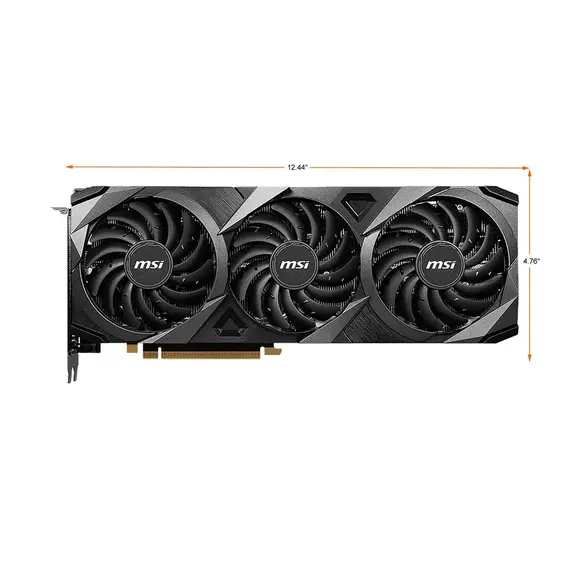 MSI Ventus GeForce RTX 3070 Ti 8GB GDDR6X PCI Express 4.0 x16 Video Card RTX 3070 Ti Ventus 3X 8G OC, 2 image