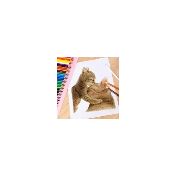 Set of 36 watercolor wood color brushes M&G, 3 image
