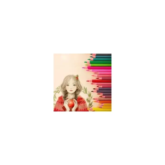 Set of 36 watercolor wood color brushes M&G, 4 image