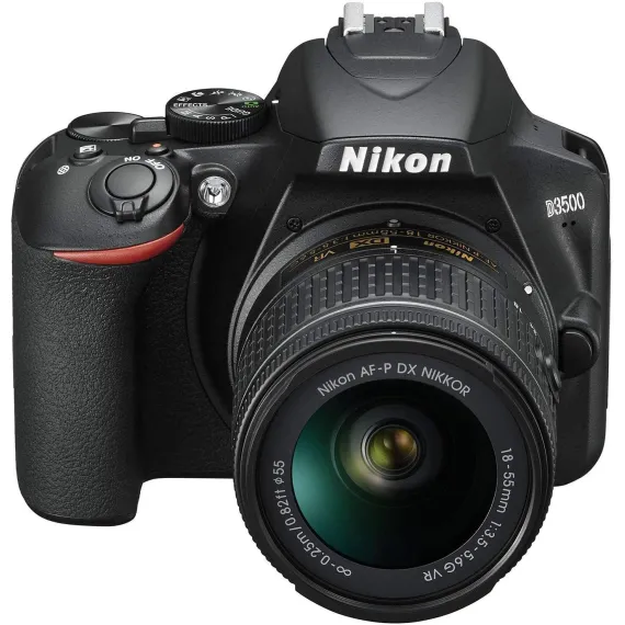 كاميرا نيكون D3500 دي اس ال ار بعدسة 18-55 ميجابيكسل 24.2 AF-P, 8 image