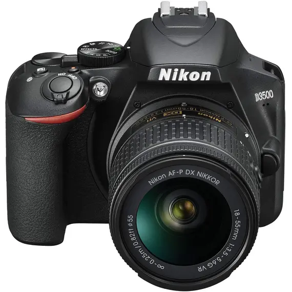 Nikon D3500 Af-P 18-55mm DSLR Camera with 24.2 MP VR Lens, Gold, 8 image