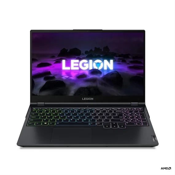 كمبيوتر محمول للألعاب Lenovo Legion 5 15 ، شاشة 15.6 بوصة FHD (1920 × 1080) ، معالج AMD Ryzen 7 5800H ، 16 جيجا بايت DDR4 RAM ، 512 جيجا بايت NVMe SSD ، NVIDIA GeForce RTX 3050Ti ، Windows 10H ، 82JW0012US ، Phantom Blue, 3 image