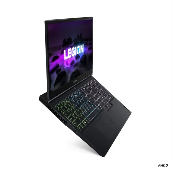كمبيوتر محمول للألعاب Lenovo Legion 5 15 ، شاشة 15.6 بوصة FHD (1920 × 1080) ، معالج AMD Ryzen 7 5800H ، 16 جيجا بايت DDR4 RAM ، 512 جيجا بايت NVMe SSD ، NVIDIA GeForce RTX 3050Ti ، Windows 10H ، 82JW0012US ، Phantom Blue, 8 image
