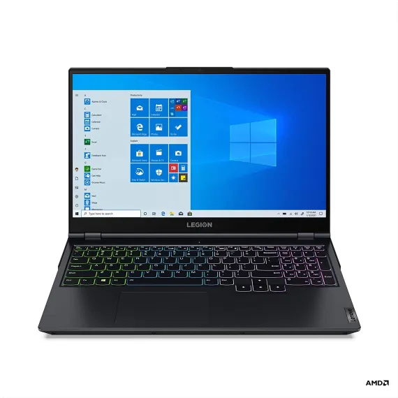 كمبيوتر محمول للألعاب Lenovo Legion 5 15 ، شاشة 15.6 بوصة FHD (1920 × 1080) ، معالج AMD Ryzen 7 5800H ، 16 جيجا بايت DDR4 RAM ، 512 جيجا بايت NVMe SSD ، NVIDIA GeForce RTX 3050Ti ، Windows 10H ، 82JW0012US ، Phantom Blue, 4 image