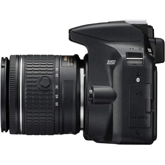 كاميرا نيكون D3500 دي اس ال ار بعدسة 18-55 ميجابيكسل 24.2 AF-P, 6 image