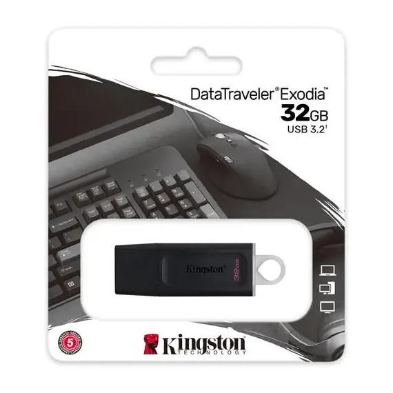 Kingston 32GB USB 3.2 DataTraveler Exodia - DTX/32GB, 2 image