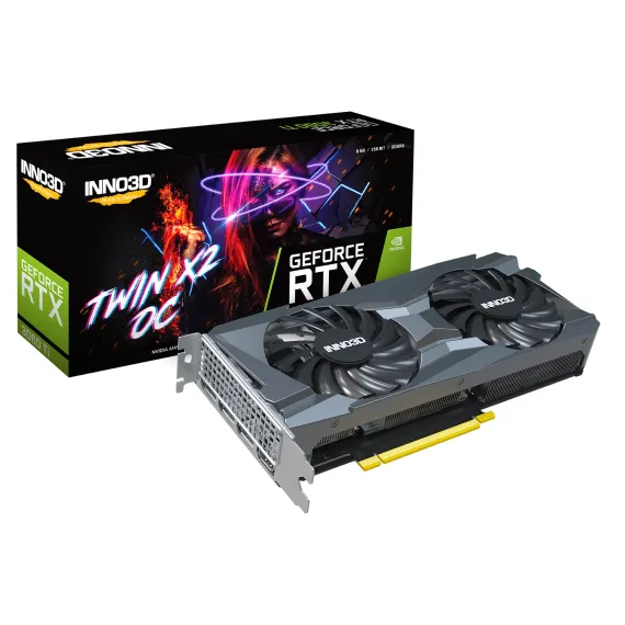 INNO3D GeForce RTX 3060 Twin X2 OC 8GB INNO3D GeForce RTX 3060 Twin X2 OC 8GB