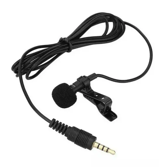 Lavalier microphone for lavalier 3.5 meters microphone works on Android and iPhone devices, 5 image
