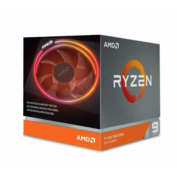AMD Ryzen 9 3900X 12-Core 24-Thread جهاز كمبيوتر معالج مع Wraith Prism LED Cooler, 2 image