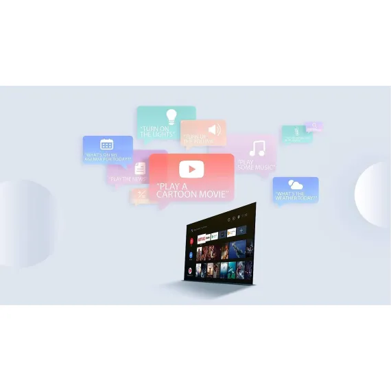 تلفزيون روا 32 بوصة، أندرويد ذكي، إل إي دي، بدقة FHD. أسود، بلوتوث، واي فاي، HDMI, 4 image