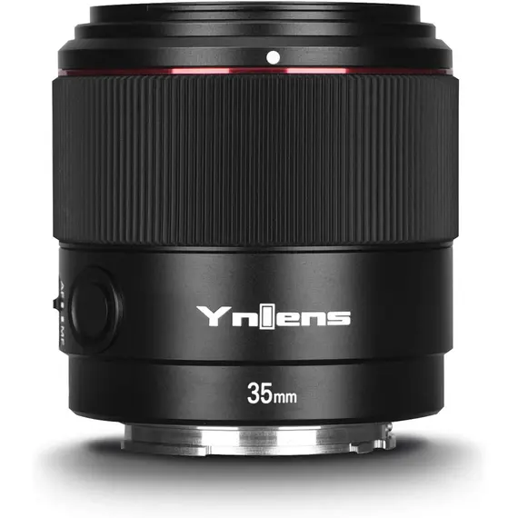 YONGNUO YN35mm F2S DF DSM Auto Focus Wide Angle Prime Lens for Sony, F2 Large Aperture Full Frame APS-C for Sony E Mount Camera Black