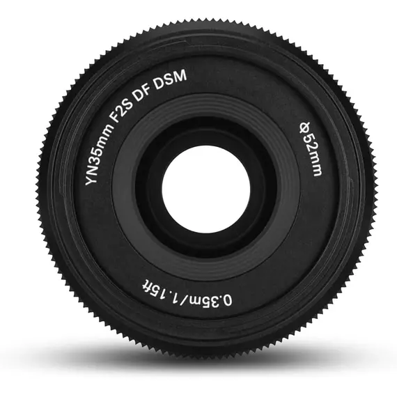 YONGNUO YN35mm F2S DF DSM Auto Focus Wide Angle Prime Lens for Sony, F2 Large Aperture Full Frame APS-C for Sony E Mount Camera Black, 6 image