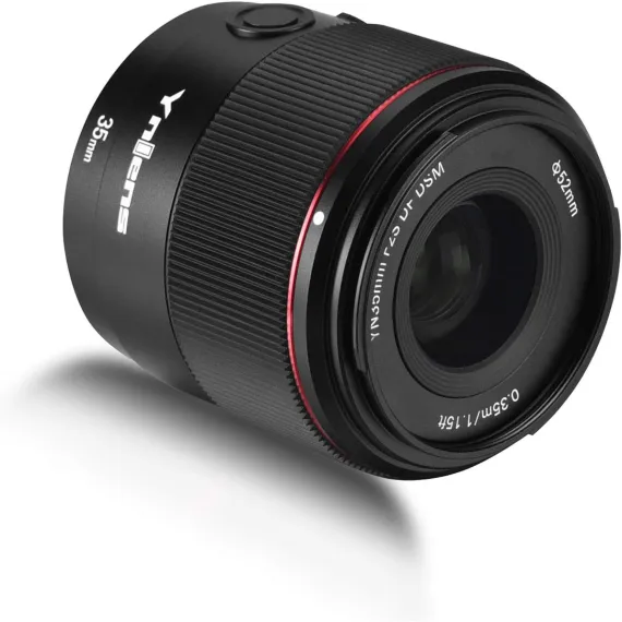 YONGNUO YN35mm F2S DF DSM Auto Focus Wide Angle Prime Lens for Sony, F2 Large Aperture Full Frame APS-C for Sony E Mount Camera Black, 7 image