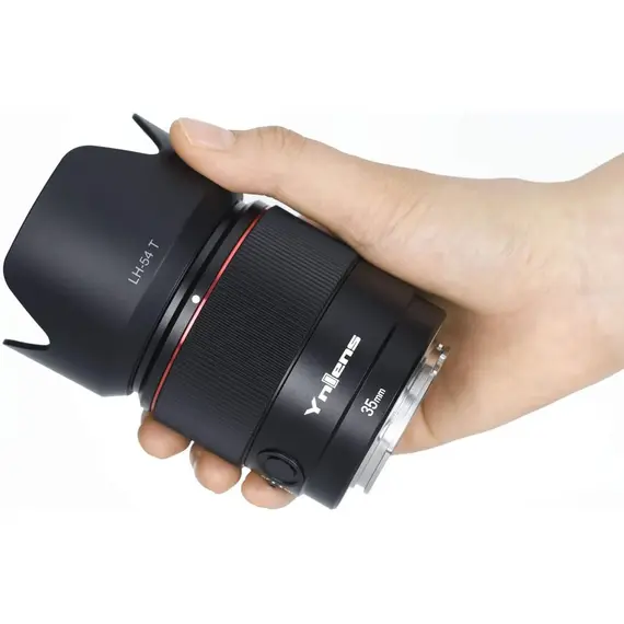 YONGNUO YN35mm F2S DF DSM Auto Focus Wide Angle Prime Lens for Sony, F2 Large Aperture Full Frame APS-C for Sony E Mount Camera Black, 8 image