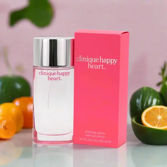 HAPPY HEART Clinique women 3.4 oz 3.3 edp Perfume spray NEW IN BOX 20714170486, 7 image