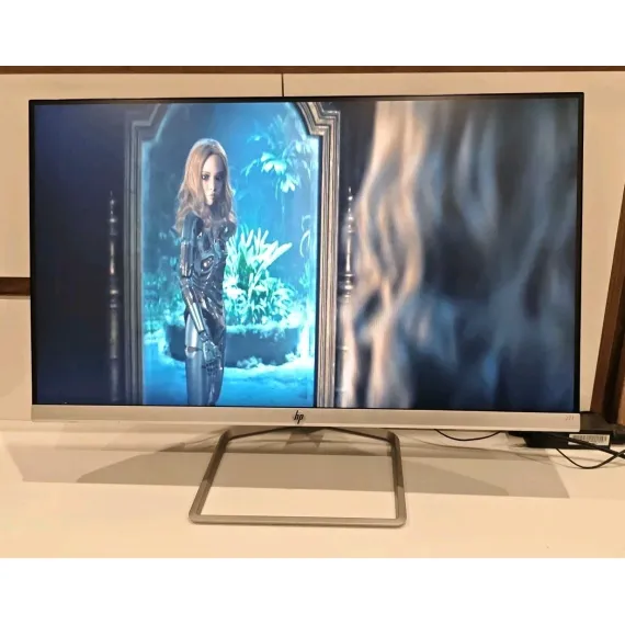 إتش بي M27f 27 بوصة IPS Lقرص مدمج شاشة - فضي,أسود, 3 image