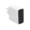 G-Power GP-C17 100W 4-Port Charger (USB-A and 3USB-C) Qualcomm Quick Charge 3.0 Compatible with MacBook Pro, iPad, Galaxy, Pixel, iPhone and More - White Black, 4 image
