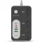 منتج G-Power GP342 Power Strip Surge بروtector Containing 220 Volt With Three Universal International Socket بروvides Two Type C Charging Ports 20 Watt - أسود رمادي