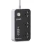منتج G-Power GP342 Power Strip Surge بروtector Containing 220 Volt With Three Universal International Socket بروvides Two Type C Charging Ports 20 Watt - أسود رمادي, 5 image