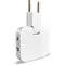 G-Power SC2311 Power Extension Socket Double Plug Adaptor with Touch Control Nightlight With 1 PD 20W,1 QC3.0 18W And Auto ID Port 12W - White, 10 image