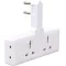 منتج G-Power SC2311 Power Extension Socket Double Plug Adaptor with Touch Control Nightlight With 1 PD 20W,1 QC3.0 18W And Auto ID Port 12W - أبيض, 5 image