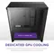 NZXT H7 Flow 2024 - Mid-Tower ATX Airflow Case - Includes Pre-Installed 3 x 120mm Fans - Supports Bottom Fans for Dedicated GPU Cooling - Cable Management - Black, 2 image