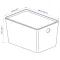 KUGGIS box مع lid, 2 image